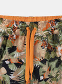 Shorts da bagno con stampa giungla MRUFEUYAGE / 25E4PGCAMAI633