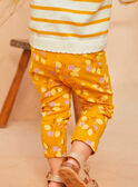 Leggings in jersey giallo KALORA / 24E1BFD1LG107