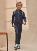 Pantaloni da jogging blu navy con stampa 1987 KRIJOGAGE 1 / 24E3PGB1JGB705