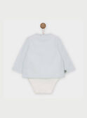 Body a camicia blu RAARTHUR / 19E1BG21BOD213