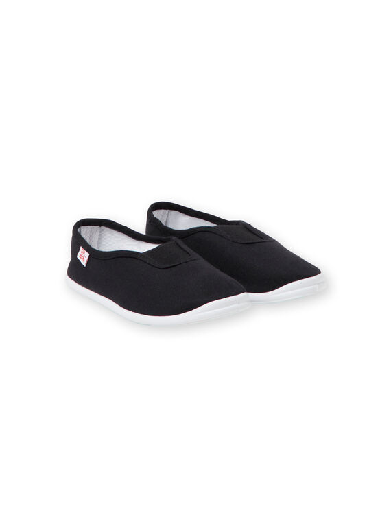 Scarpette da ginnastica ritmica nere bambina GFRYTHMIQ1 / 19WK35B2D09090