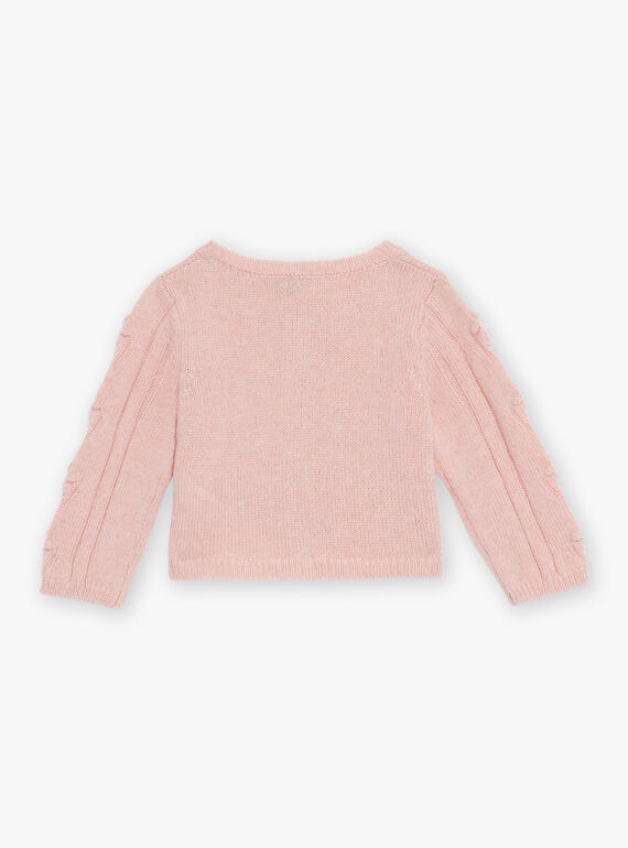 Cardigan a maniche lunghe con maglia traforata DATAMY / 22H1BFZ1CAR301