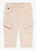Pantaloni cargo beige chiaro GABERNARD / 23H1BG71PAN801