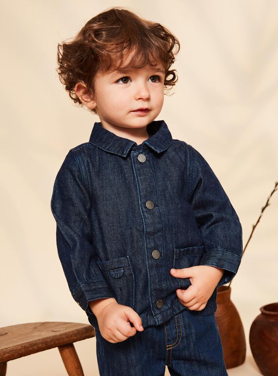 Giacca in jeans con taschino orecchie 3D FILEON / 23E1BG52VESP269