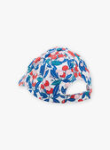 Cappellino ecrù con stampa a fiori KLUCASETTE / 24E4PFG2CHA001