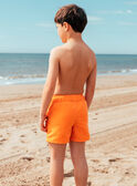 Shorts da bagno arancioni con motivo magico  MRUMOUAGE / 25E4PGC7MAIE405