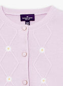 Cardigan viola LAAGLAE / 24H1BFI1CARH705
