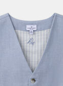 Gilet da abito blu MREGILAGE / 25E3PGL2GSM213