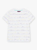 T-shirt bianca bambino COARAGE / 22E3PGN2TMC000