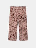 Pink copper PANTS LOIPLETTE / 24H2PFU1PANK007