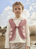 Gilet senza maniche a fiori MAGIETTE / 25E2PF71CSM328