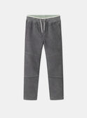 Pantaloni Grigi di Velluto  LADURAGE / 24H3PGQ1PANJ909
