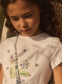T-shirt con borsetta a fiori MLEBAGETTE / 25E2PFO2TMC001