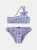 Costume da bagno a due pezzi con stampa vichy  MRUNOUETTE / 25E4PFC5D4L001