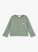 Cardigan kaki LORETO / 24H0CG11CAR604