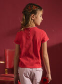 Red TEE SHIRT SS MOTISHETTE / 25E2PFJ2TMCF507
