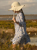 Abito a fiori con smock MESMOKETTE / 25E2PF81ROBC238