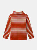 Maglia intima a Righe Arancioni LARAYAGE / 24H3PGR1SPL400