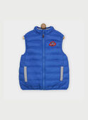 Medium blue Sleeveless Jacket RAGILAGE2 / 19E3PGB2GSM208