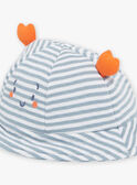 Cappello blu con motivo 3D chele di astice e stampa a righe FORD / 23E0AGT1CHA715