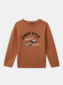 Maglione con skateboard MABRIAGE / 25E3PG71PULE405
