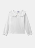 Off white TEE SHIRT LS LOTOPETTE / 24H2PFL3TML001