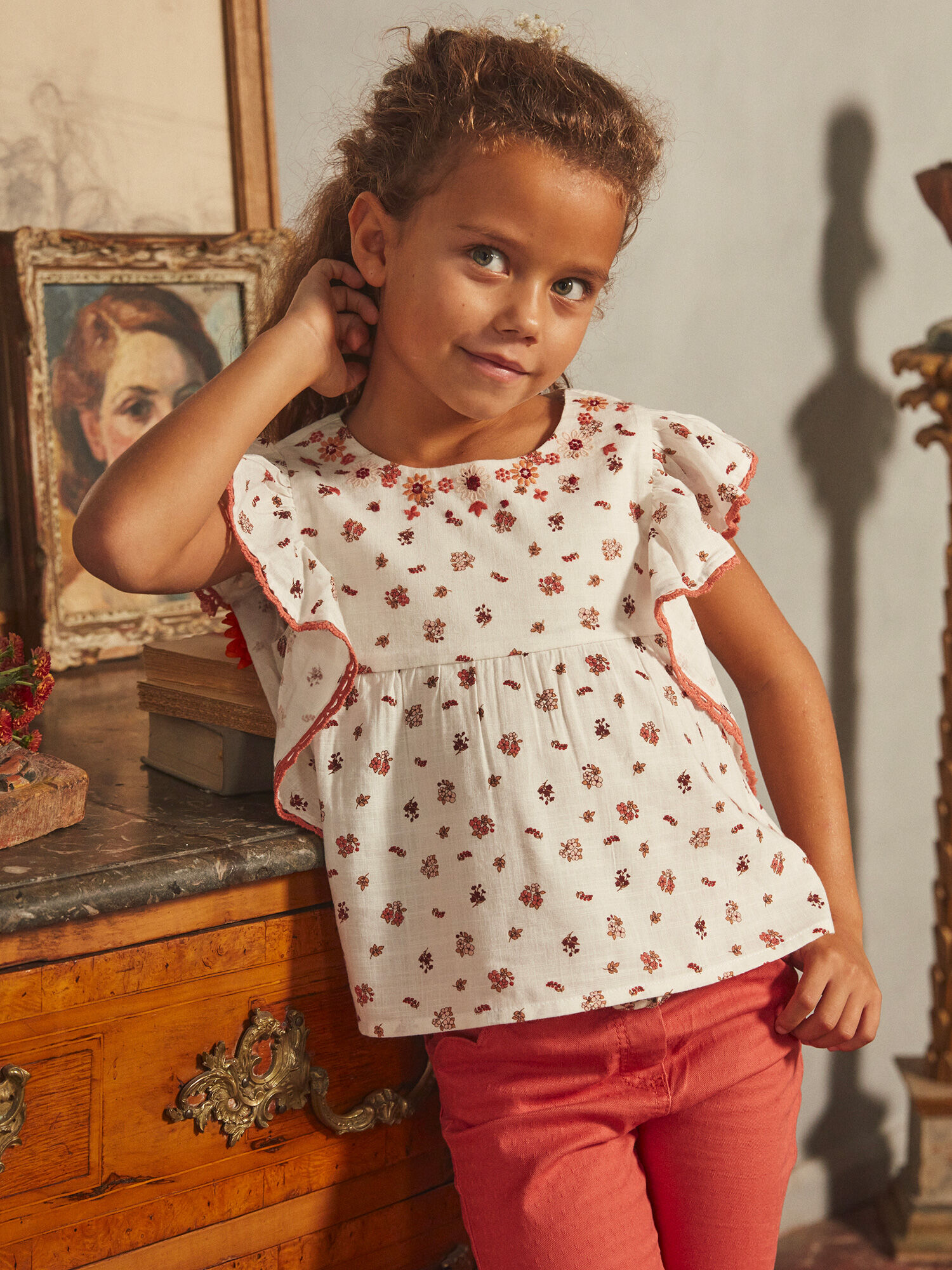 Camicetta floreale sales