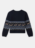 Navy CARDIGAN NUDOGUETTE / 25H2PFQ1CAR070