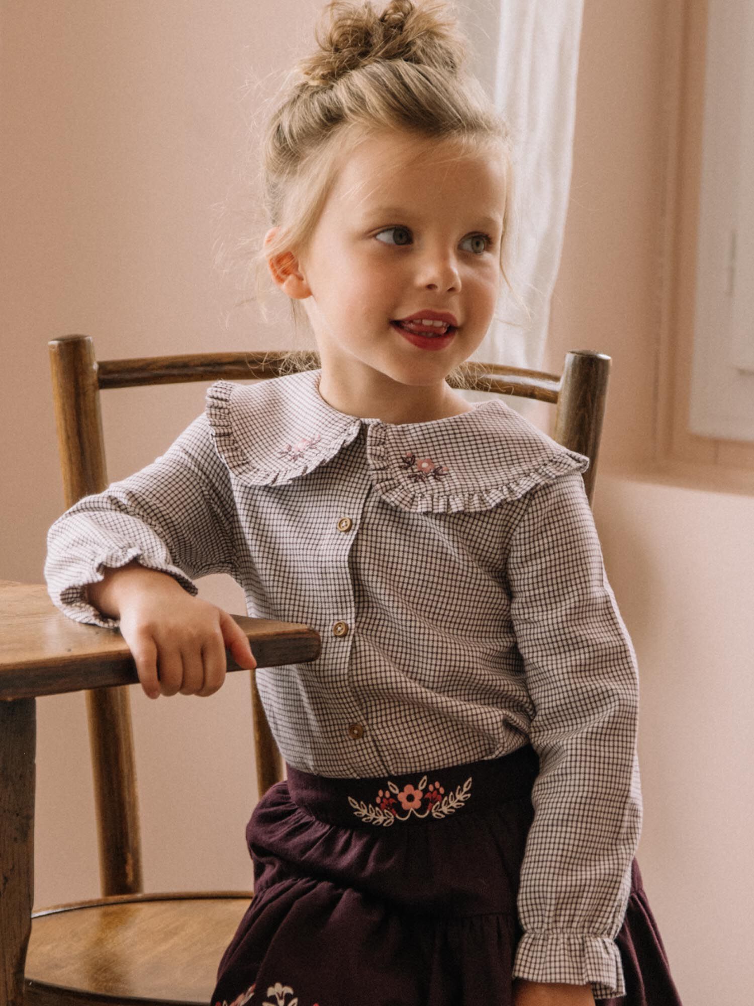 Camicia colletto new arrivals peter pan