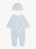 Tutina baby piovra in tubique e berretto nascita bambino COLE_B / 22E0NGI1GREC227