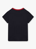 T-shirt navy con motivo poster gara di canottaggio bambino CEBESTAGE / 22E3PG82TMC070