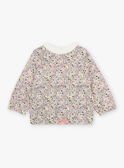Top sportivo con stampa a fiori neonata CADORICE / 22E1BFB1JGHB112