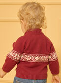Maglia jacquard con animali e fiocchi di neve LASIXON / 24H1BGR1PUL501