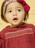 Camicetta con smock LAPRIA / 24H1BFR1CHEF506