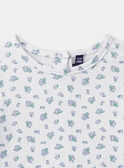 Set di t-shirt, pantaloncini shorts e fascia per capelli con stampa floreale MAPAULA / 25E1BFO1ENS001