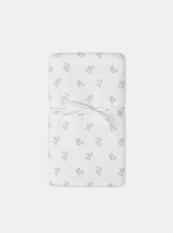 White BLANKET MONGIN / 25E0AM14D4P000