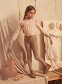 Leggings mélange con fiocco LITRICETTE / 24H2PFK2LGA011