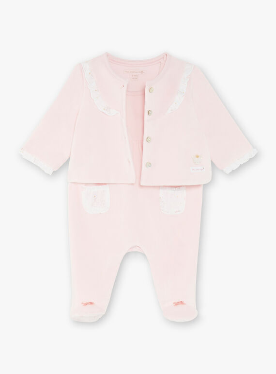 Pale rose SET ZOÉ / 21E0NFG1ENS301