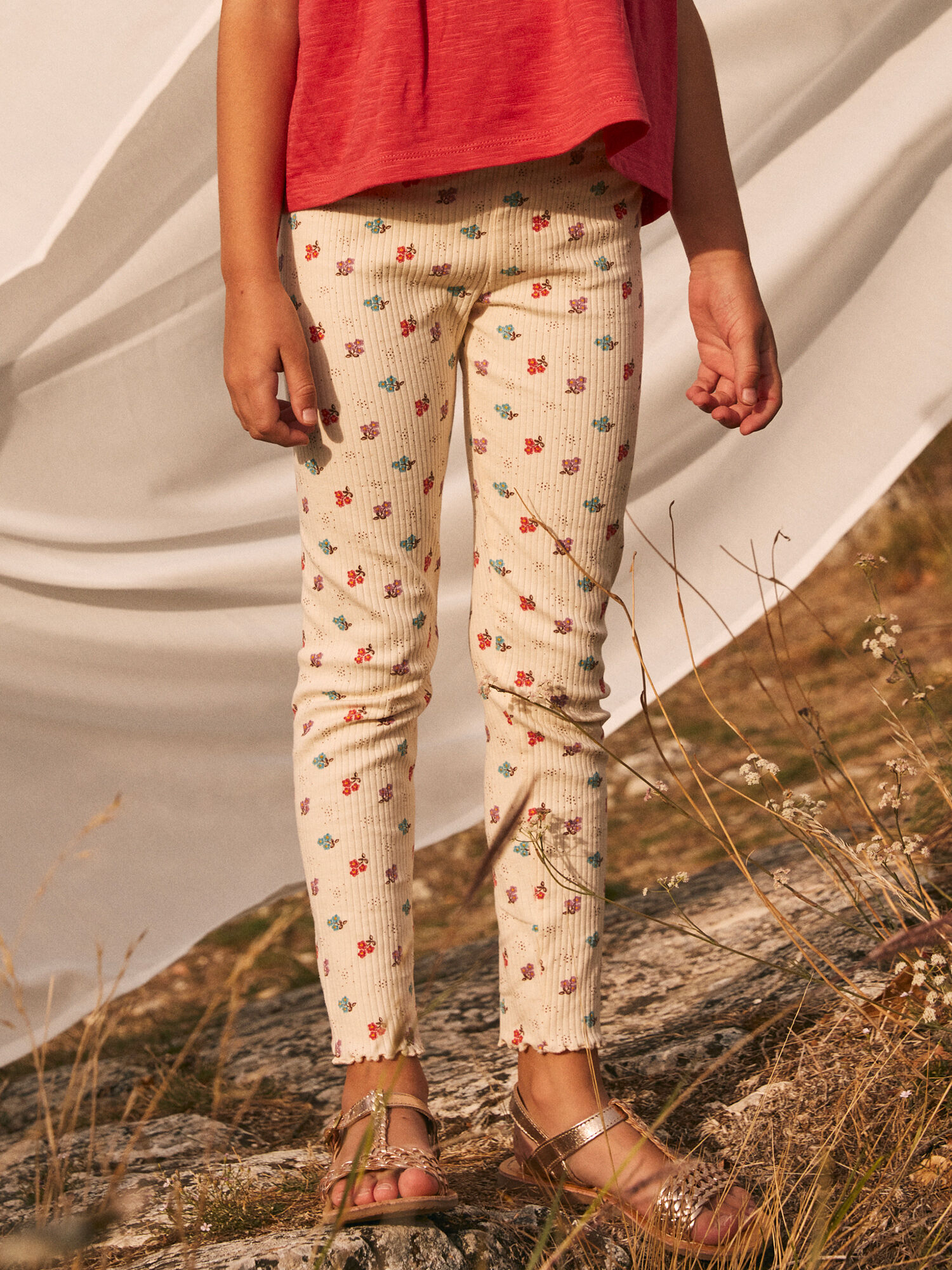 Leggings gialli bambina online