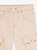 Pantaloni cargo beige chiaro GABERNARD / 23H1BG71PAN801