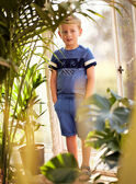 T-shirt blu indaco bambino CINOAGE / 22E3PGK2TMC703