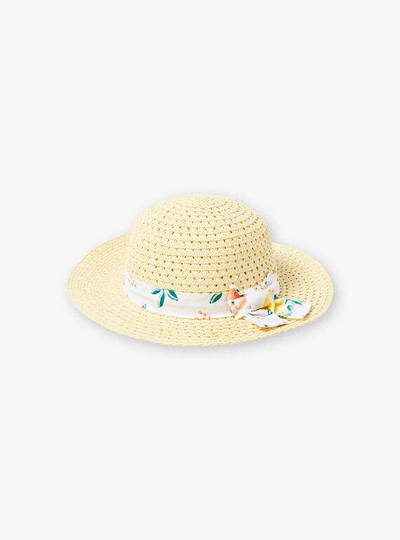 Cappello beige bambina ZICHUETTE / 21E4PFO1CHAB104