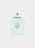 Blue green Polo shirt NYEDDY / 18E1BG11POL614