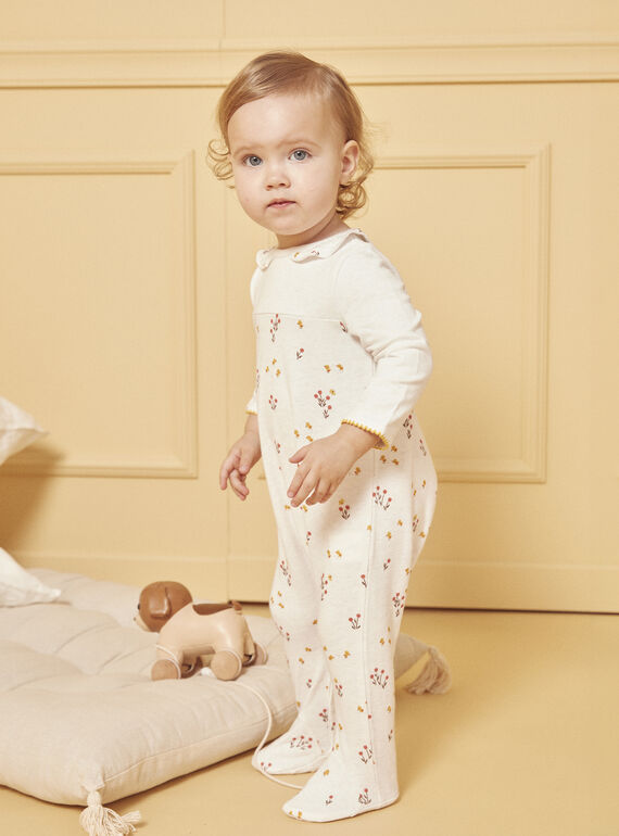 Tutina écru mélange LEADELYS / 24H5BF32GRE006