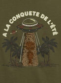 T-shirt extraterrestre MLEOVNAGE / 25E3PGO3TMC604