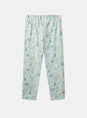 Camicia da notte in ciniglia con coniglio LUIMIETTE / 24H5PF32CHNG632