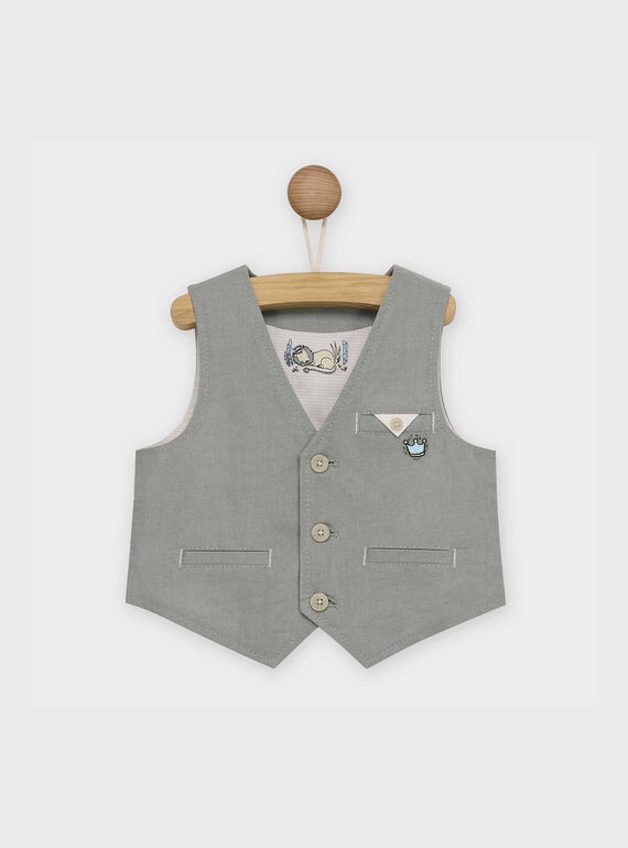 Gilet grigio RYBRYANE / 19E1BGR1GSM604
