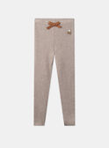 Leggings mélange con fiocco LITRICETTE / 24H2PFK2LGA011