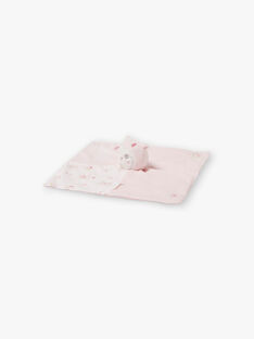 Peluche orsetto rosa chiaro nascita bambina BOLILOU / 21H0AF41JOU301