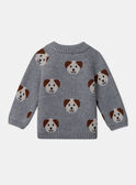 Maglia jacquard con cani LAOREL / 24H1BGQ1PUL943